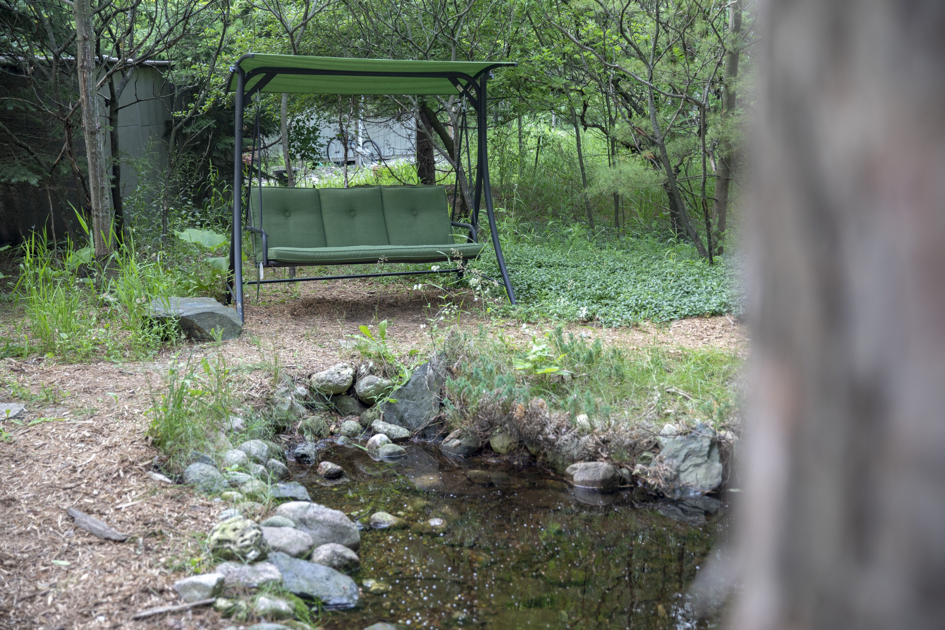 suite, 1 queen bed with sofa bed, kitchenette, ground floor | terrace/patio