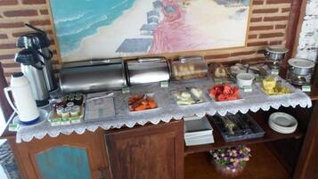 Opções para refeição