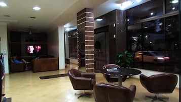 Sala de estar en el lobby