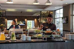 Morgenmadsbuffet hver dag mod et gebyr