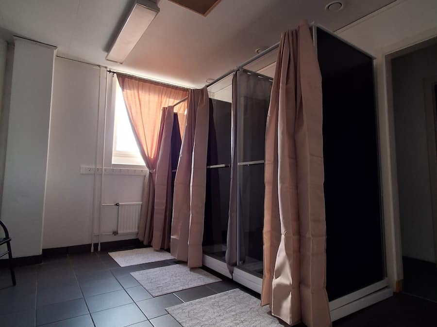 Shared bathroom