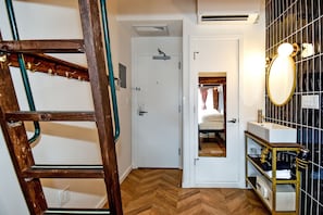 Queen Over Full Bunk Room, Non-Smoking | 1 bedroom, down comforters, memory foam beds, blackout drapes