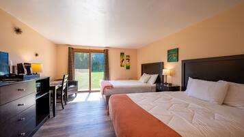 Desk, iron/ironing board, free WiFi, bed sheets