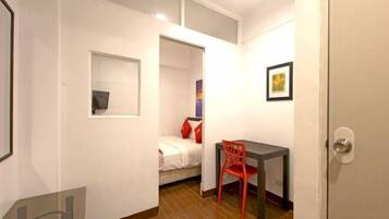 Desk, rollaway beds (surcharge), WiFi (free), bed sheets