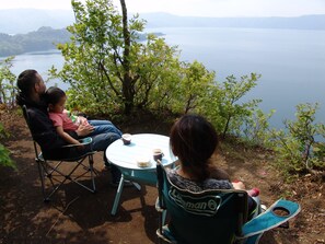 Vue depuis l’hébergement