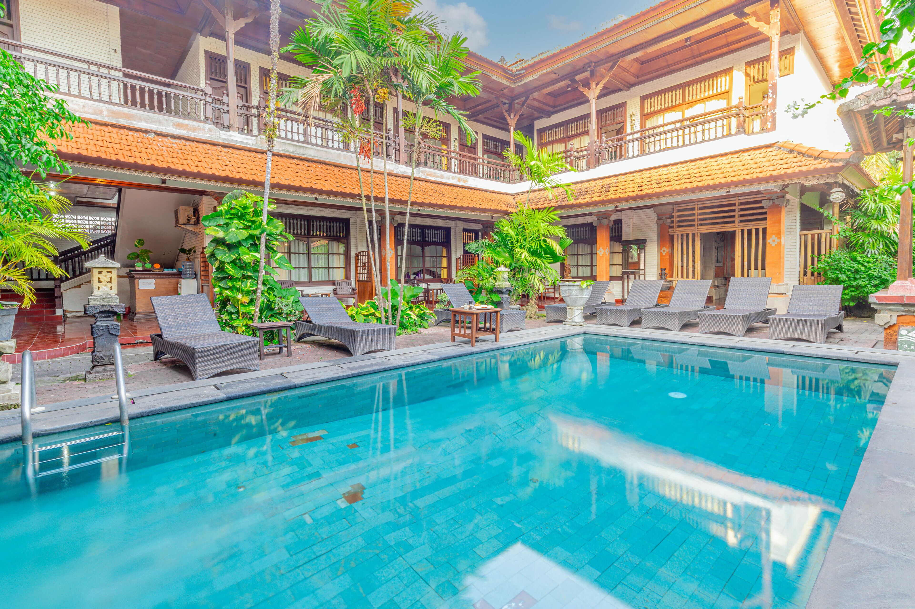 Alberca al aire libre 