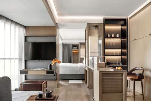 Chambre Confort | Literie de qualité supérieure, couette en duvet d'oie