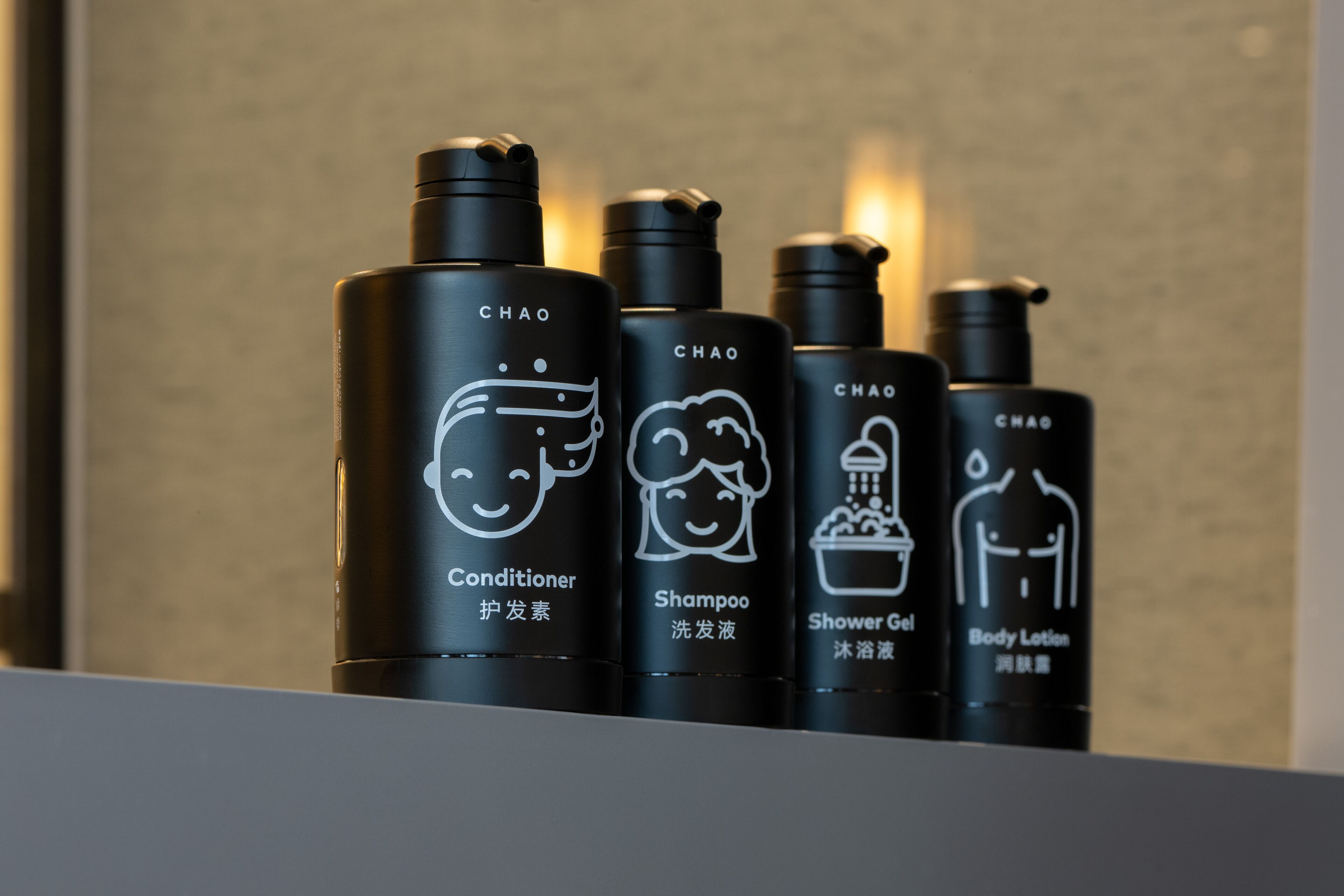 chao suite 80 | bathroom amenities | separate bathtub and shower, rainfall showerhead, designer toiletries