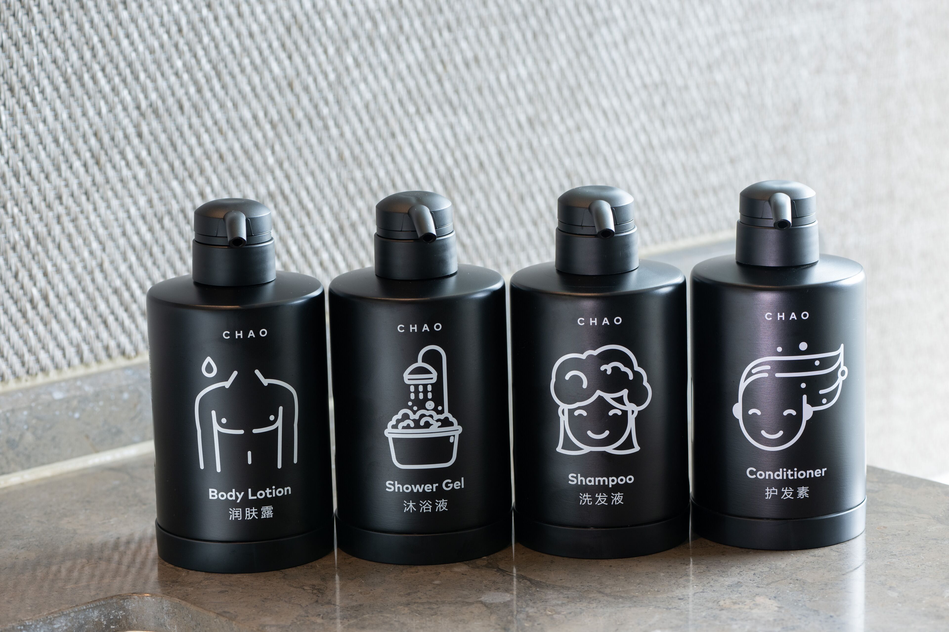 CHAO Baby Suite 50 | Bathroom amenities | Separate tub and shower, rainfall showerhead, designer toiletries