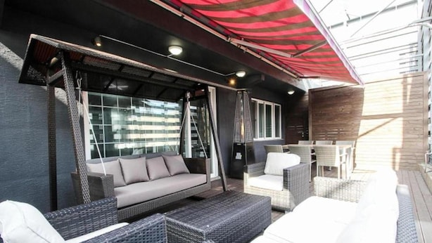 บ้านพักสำหรับครอบครัว, 3 ห้องนอน | ลานระเบียง/นอกชาน
