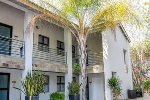 Majoituspaikan julkisivu