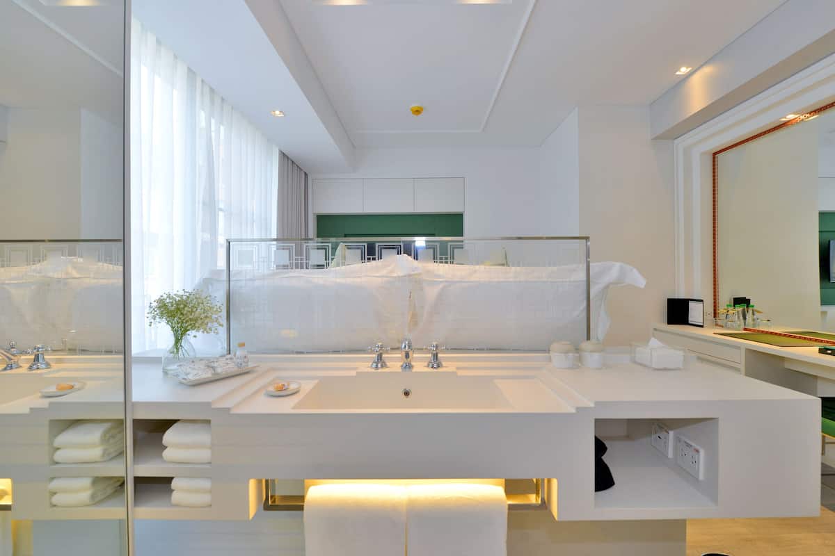 Riva Arun Studio | 1 bedroom, Egyptian cotton sheets, premium bedding, minibar