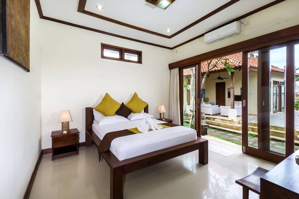Kamar Double | Brankas, meja kerja, dan tempat tidur bayi (biaya tambahan)