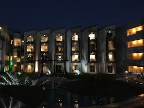 Front of property - evening/night