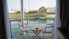 Premium Suite, Ocean View, Oceanfront | Terrace/patio - C Hotel (Manama)