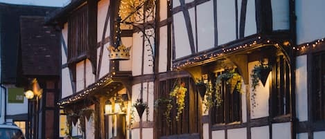 Front of property - evening/night