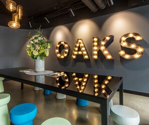 Sala de estar en el lobby