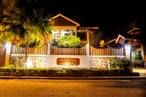 Front of property - evening/night
