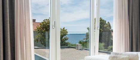 Appartement Panoramique, 1 chambre, accĂšs piscine, en bord de plage