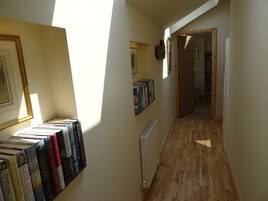 Individually decorated, individually furnished, iron/ironing board