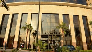 A tall, modern building with large windows and balconies. - Lancaster Plaza Beirut (Beirut)