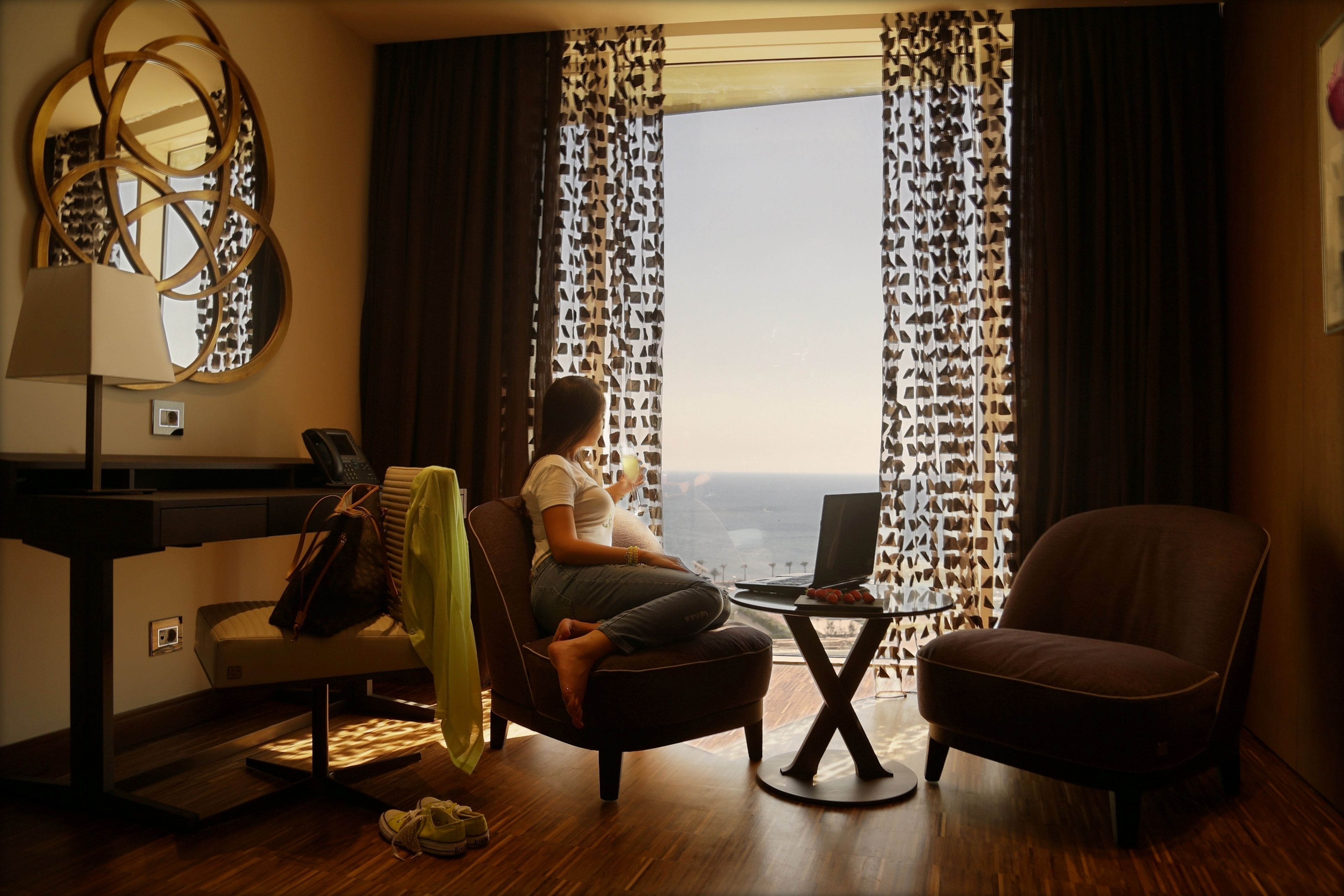 deluxe room (elegant) | view from room