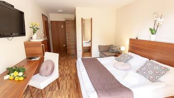 Caja de seguridad en la habitación, cunas gratuitas y wifi gratis