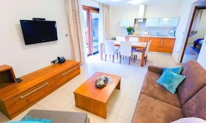 Apartment, 1 Bedroom, Balcony | Living room - Villa Aina Boutique Hotel (Lasko)