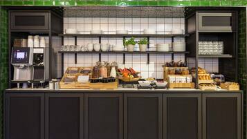 Dagelijks uitgebreid ontbijt (EUR 19.50 per persoon)