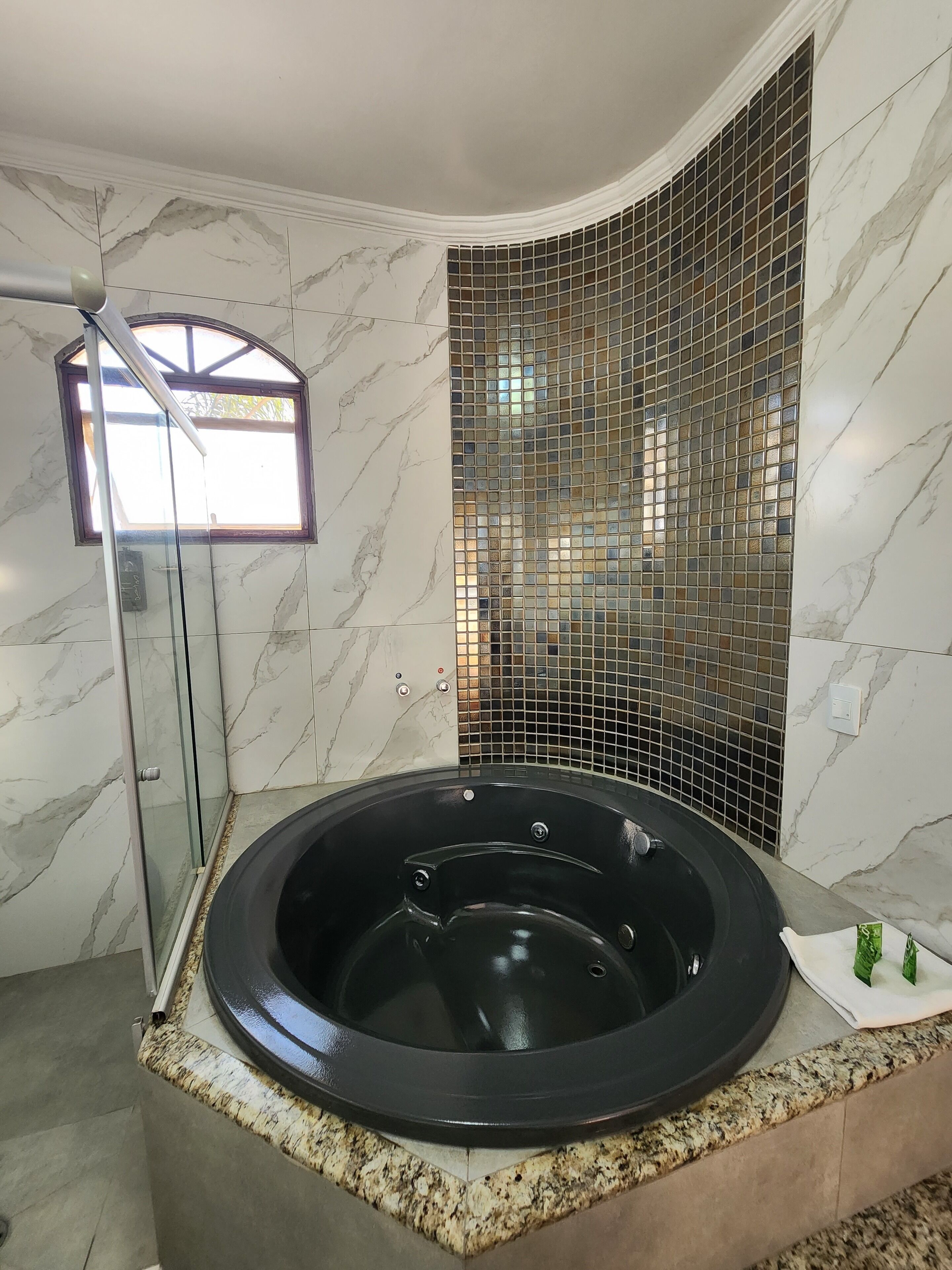 suite, jetted tub | bathroom | free toiletries, hair dryer, towels, soap