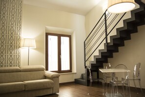 Apartment, 1 Schlafzimmer | Wohnzimmer | Flachbildfernseher