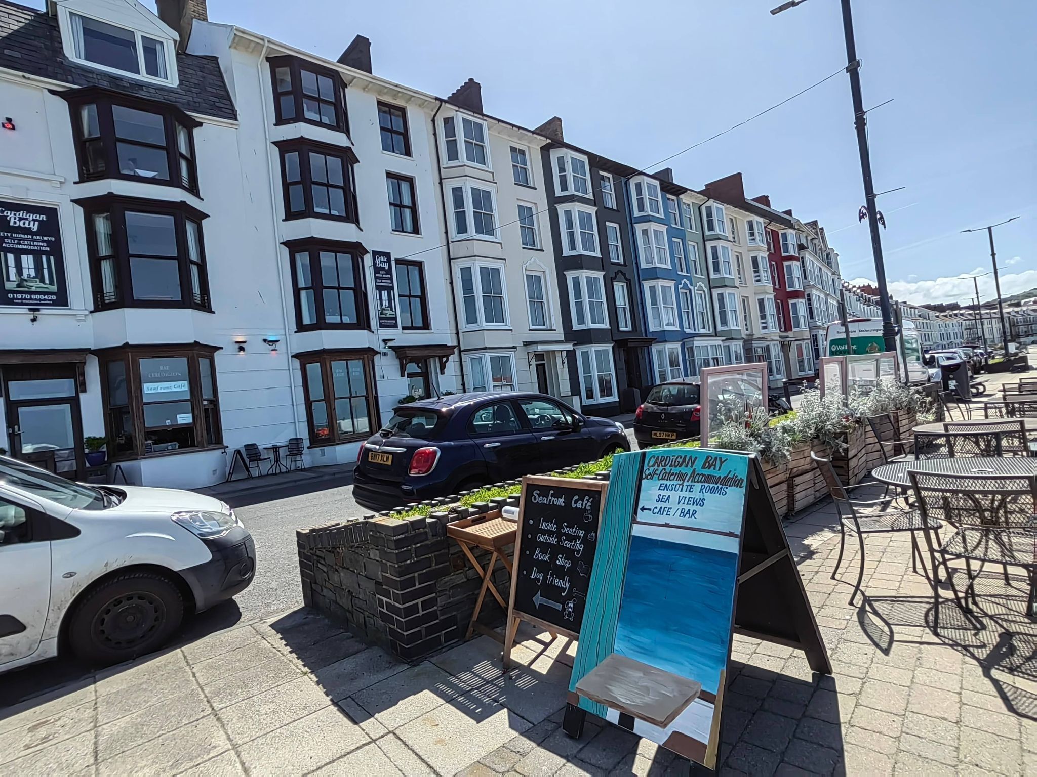 Façade de l’hébergement