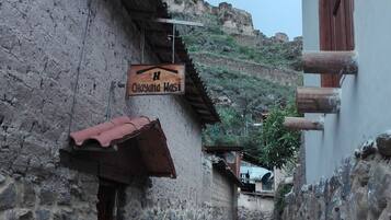 Façade de l’hébergement