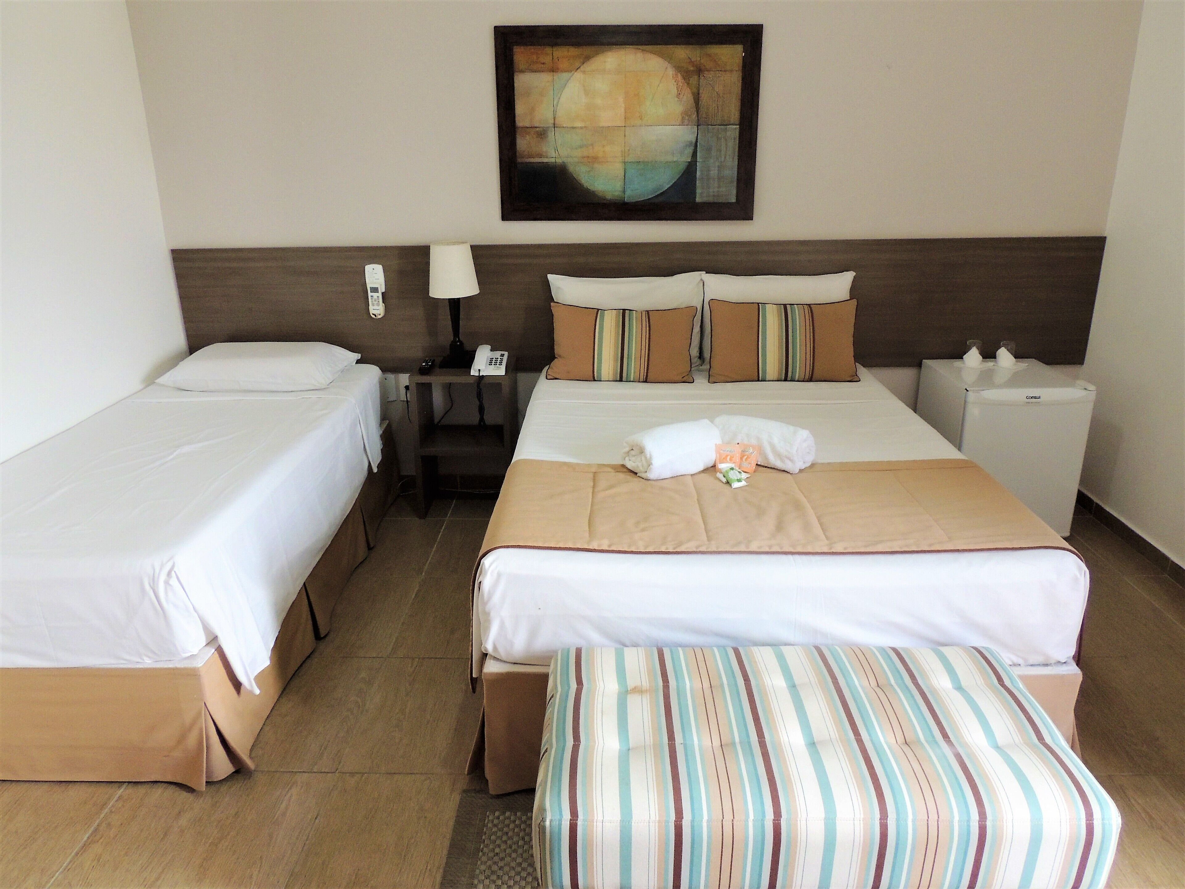 deluxe triple room | 1 bedroom, minibar, individually decorated, desk