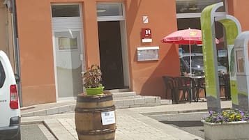 Entrée de l’hébergement