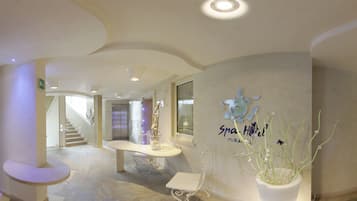 Couples treatment rooms, sauna, steam room, body treatments, mud baths