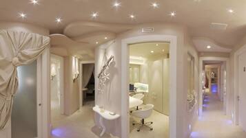 Sale per trattamenti di coppia, sauna, bagno turco