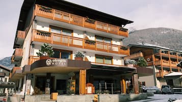 Fassade der Unterkunft