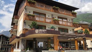 Fassade der Unterkunft