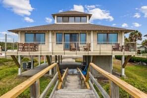 House, 3 Bedrooms | Exterior - Oceanfront Pet Friendly Unit by RedAwning (Fernandina Beach)
