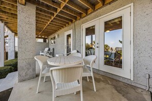 House, 2 Bedrooms | Outdoor dining - Dog Friendly Ground Level Duplex by RedAwning (Fernandina Beach)