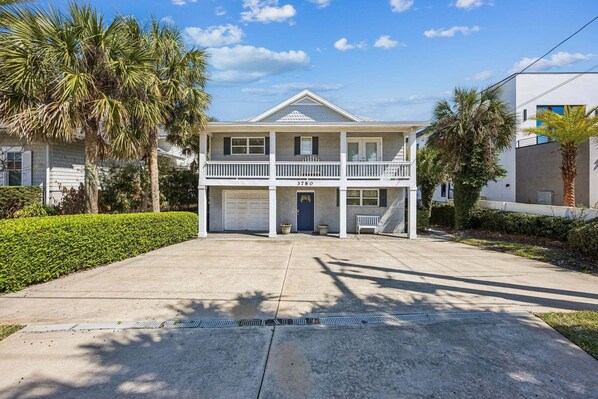 House, 2 Bedrooms | Exterior - Dog Friendly Ground Level Duplex by RedAwning (Fernandina Beach)