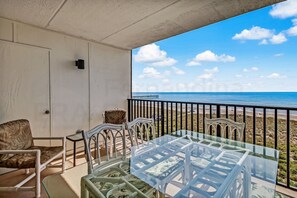 Condo, 2 Bedrooms | Outdoor dining - Striking Ocean View Condo with Private Walkway to the Beach by RedAwning (Fernandina Beach)