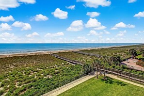 Condo, 2 Bedrooms | Beach | On the beach - Striking Ocean View Condo with Private Walkway to the Beach by RedAwning (Fernandina Beach)