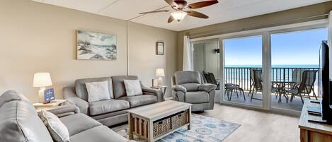 Condo, 2 Bedrooms | Living area | TV