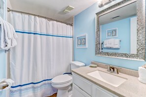 Appartamento, 2 camere da letto | Bagno | Asciugamani