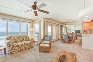 Condo, 2 Bedrooms | Living area | TV