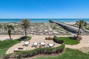 Condo, 2 Bedrooms | Outdoor dining - Upper unit Overlooking the Beautiful Outdoor Space and Pier by RedAwning (Fernandina Beach)