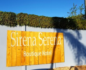 Fassade der Unterkunft