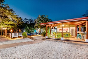 Front of property - evening/night